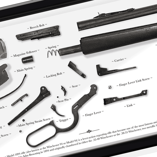 Gran Formato Rifle Winchester 1894 2