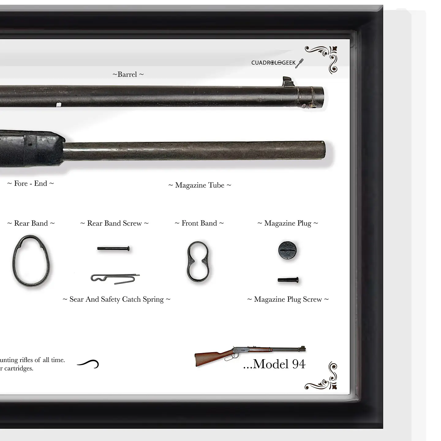 Gran Formato Rifle Winchester 1894 4