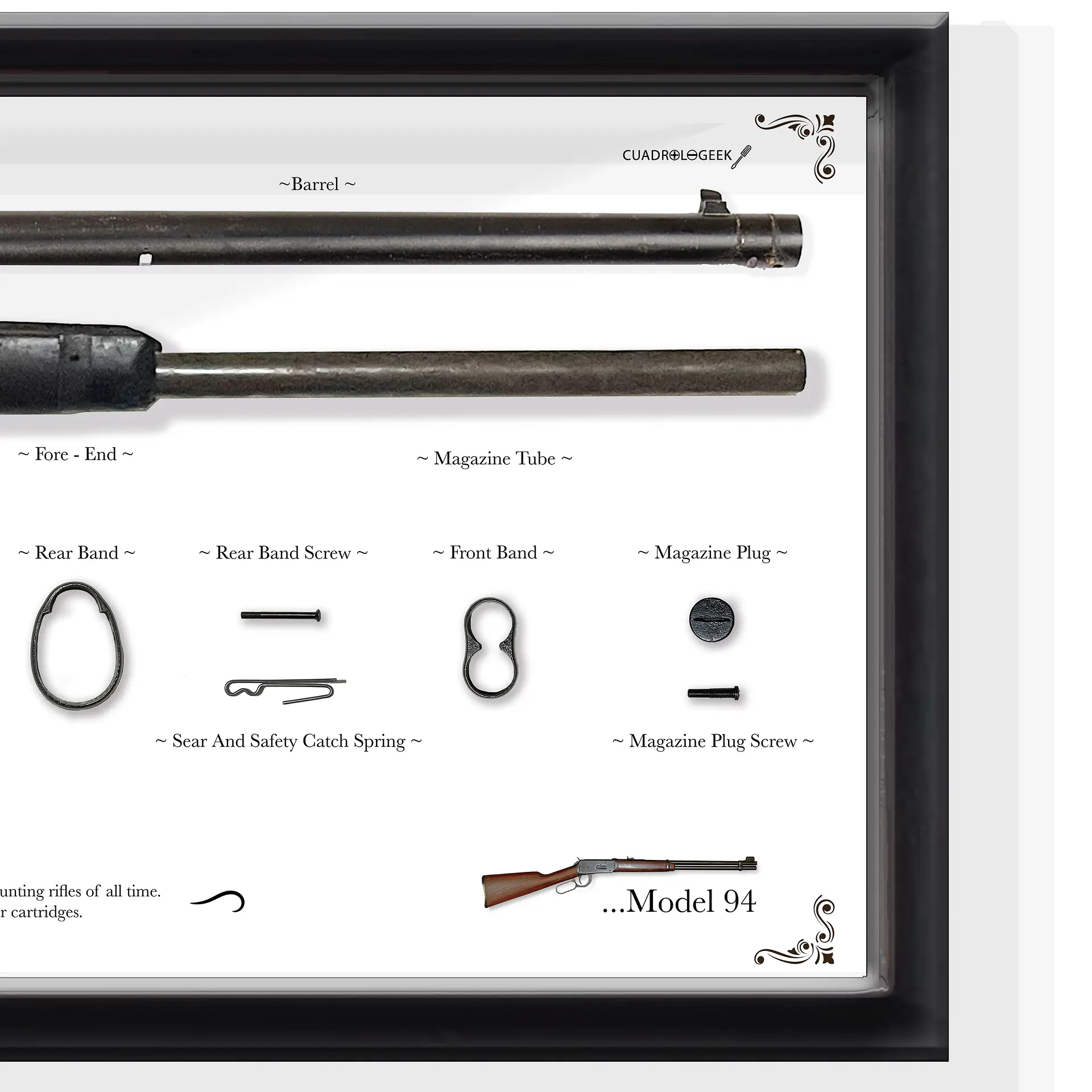 Gran Formato Rifle Winchester 1894 4