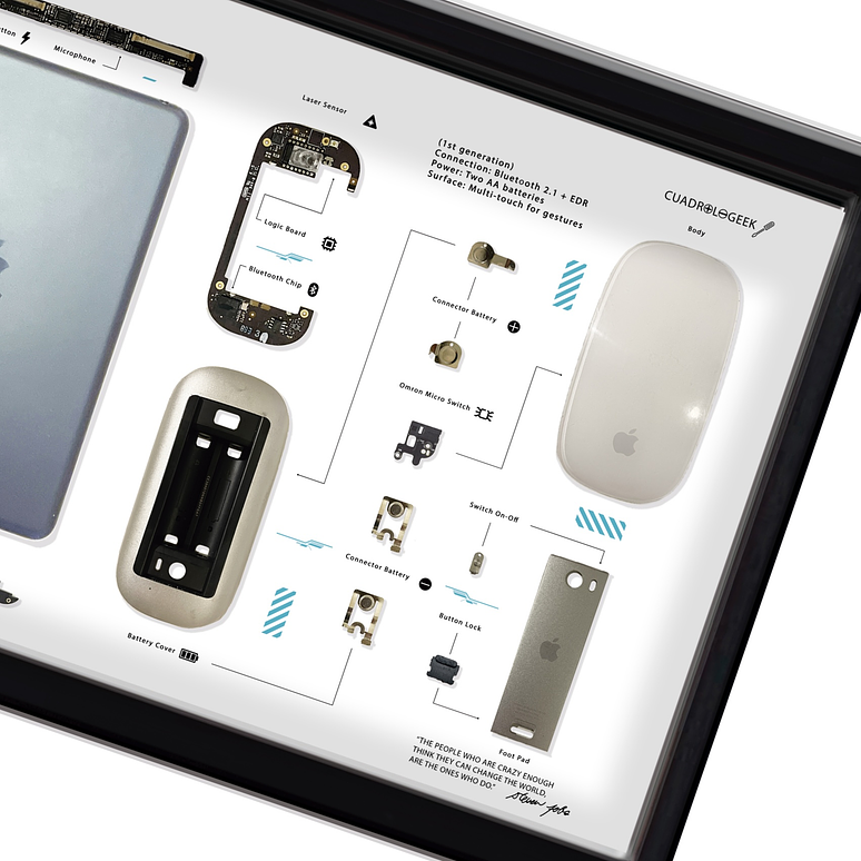 Formato Medio Apple Ipad + Magic Mouse 3