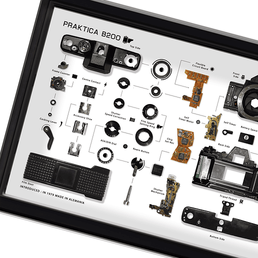 Gran Formato Cámara Fotográfica Praktica Análoga  4