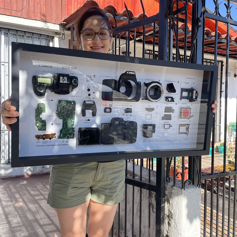  Formato Medio Cámara  Fotográfica Canon 90D 11