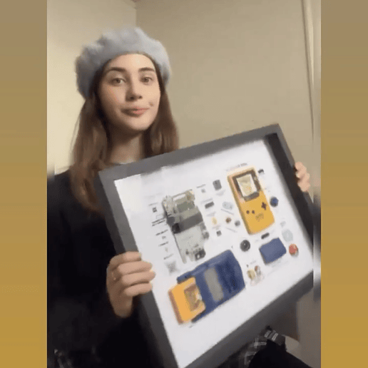 Formato Estándar Game Boy Color Edición Pokémon Yellow Qr  3