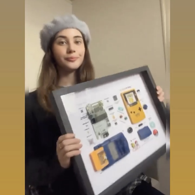 Formato Estándar Game Boy Color Edición Pokémon Yellow Qr  3