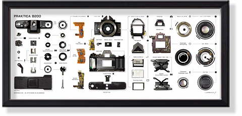 Gran Formato Cámara Fotográfica Praktica Análoga 