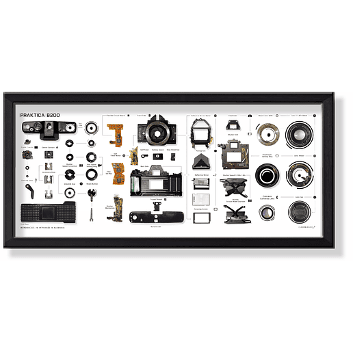 Gran Formato Cámara Fotográfica Praktica Análoga  1