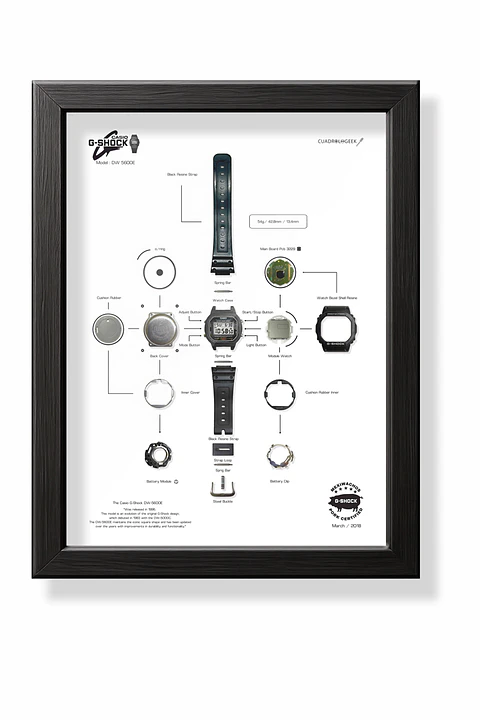 Formato Estándar Reloj Casio G-Shock