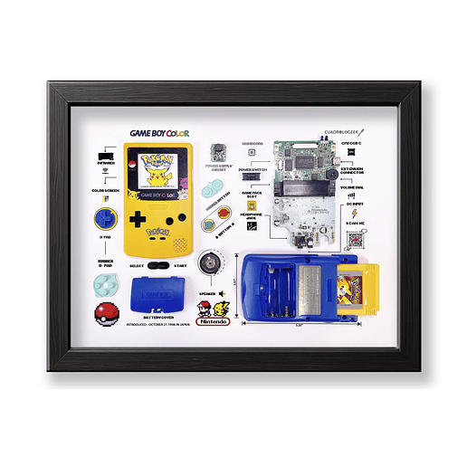 Formato Estándar Game Boy Color Edición Pokémon Yellow Qr  1