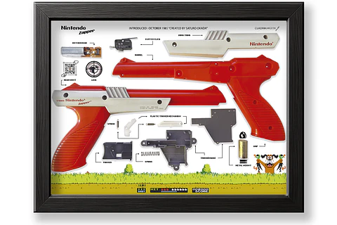 Formato Estándar Pistola Zapper Nintendo Nes Qr