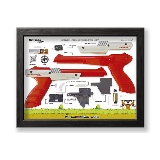 Formato Estándar Pistola Zapper Nintendo Nes Qr 1
