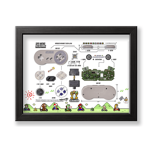 Formato Estándar Super Nes Mario Kart 1