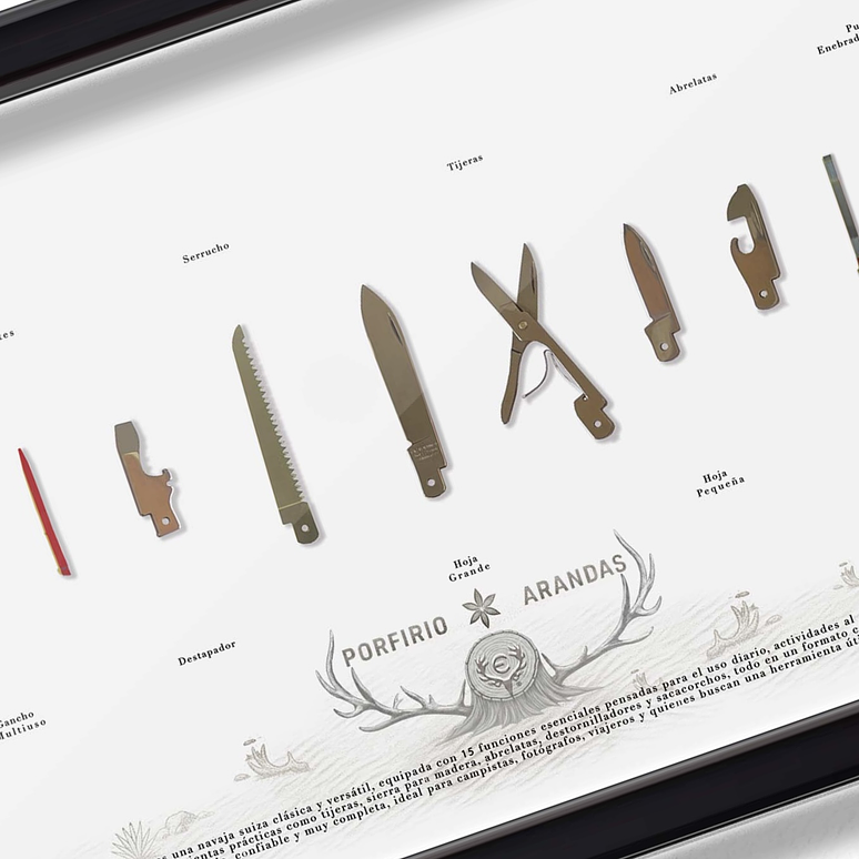 Formato Medio Navaja Suiza Hustman Victorinox 2