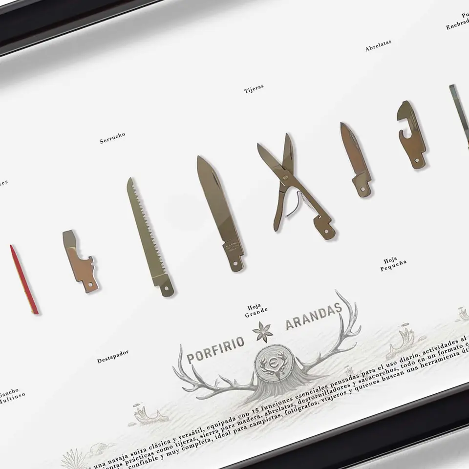 Formato Medio Navaja Suiza Hustman Victorinox 2