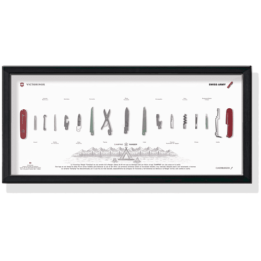 Gran Formato  Navaja Suiza Camping Ranger Victorinox 1