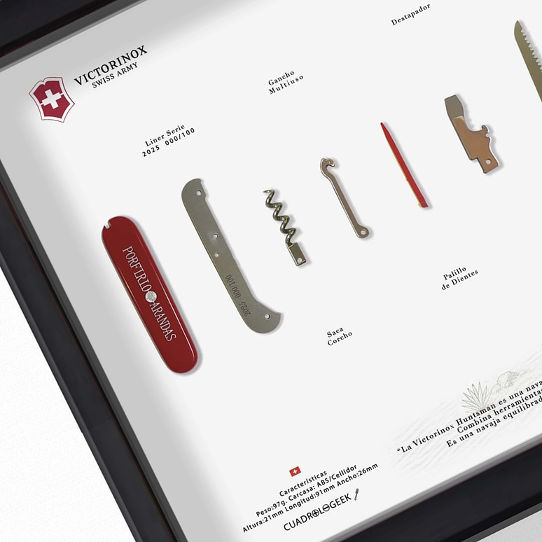 Formato Medio Navaja Suiza Hustman Victorinox 3