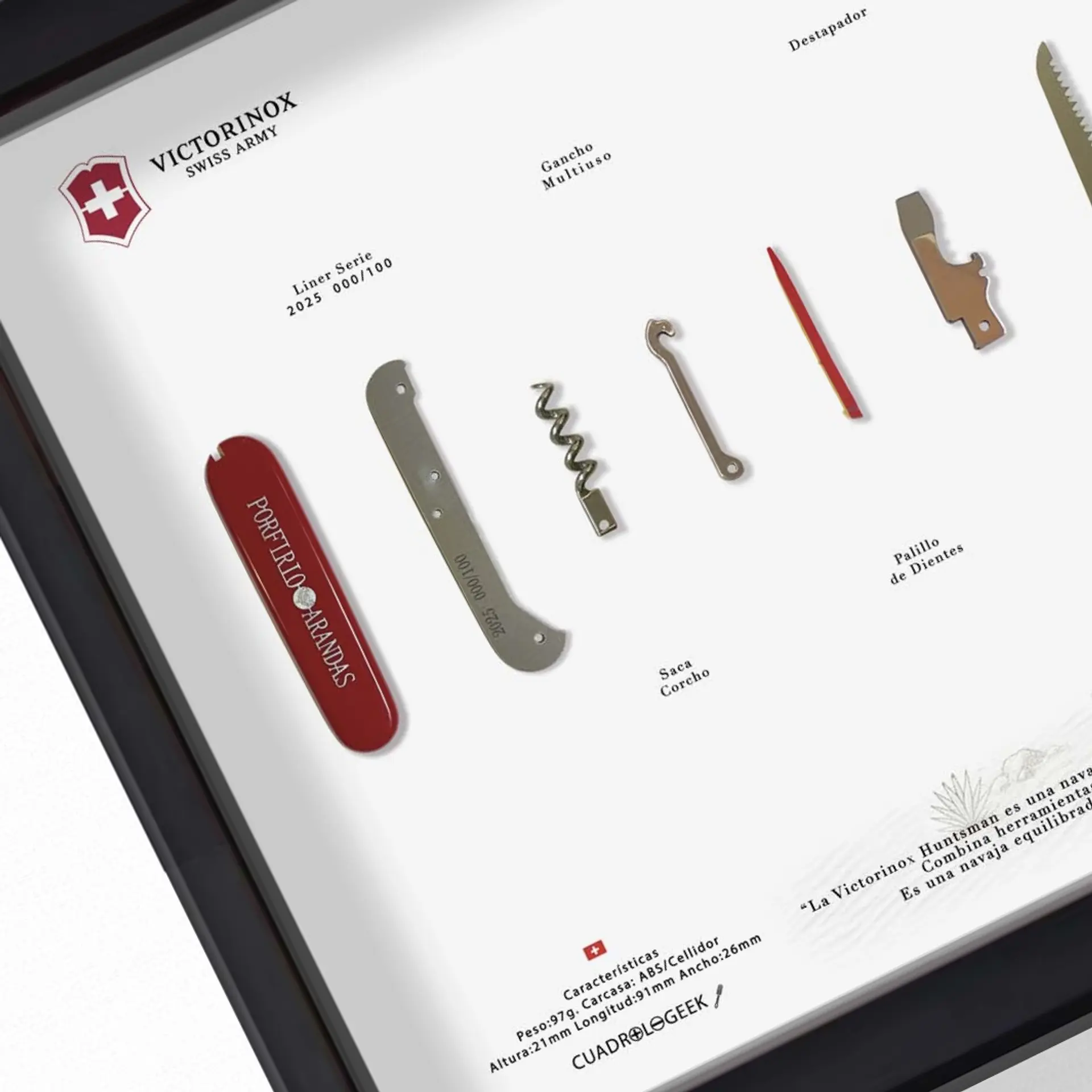 Formato Medio Navaja Suiza Hustman Victorinox 3