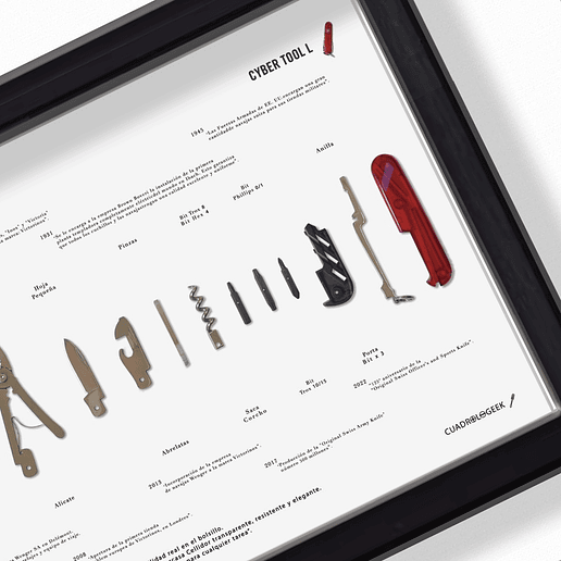 Gran Formato  Navaja Suiza Cyber Tool  Victorinox 4