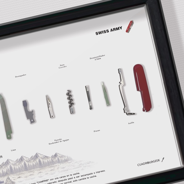 Gran Formato  Navaja Suiza Camping Ranger Victorinox 4