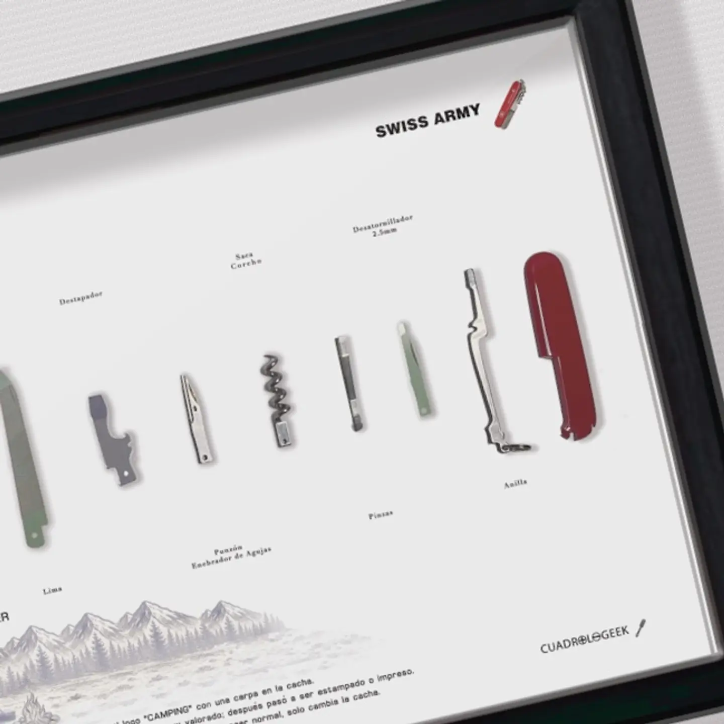 Gran Formato  Navaja Suiza Camping Ranger Victorinox 4