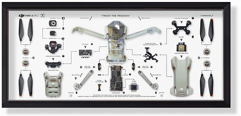 Formato Medio Drone DJI Mavic Mini 4 pro