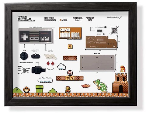 Formato Estándar Control Nintendo Version Super Mario Bros 1  