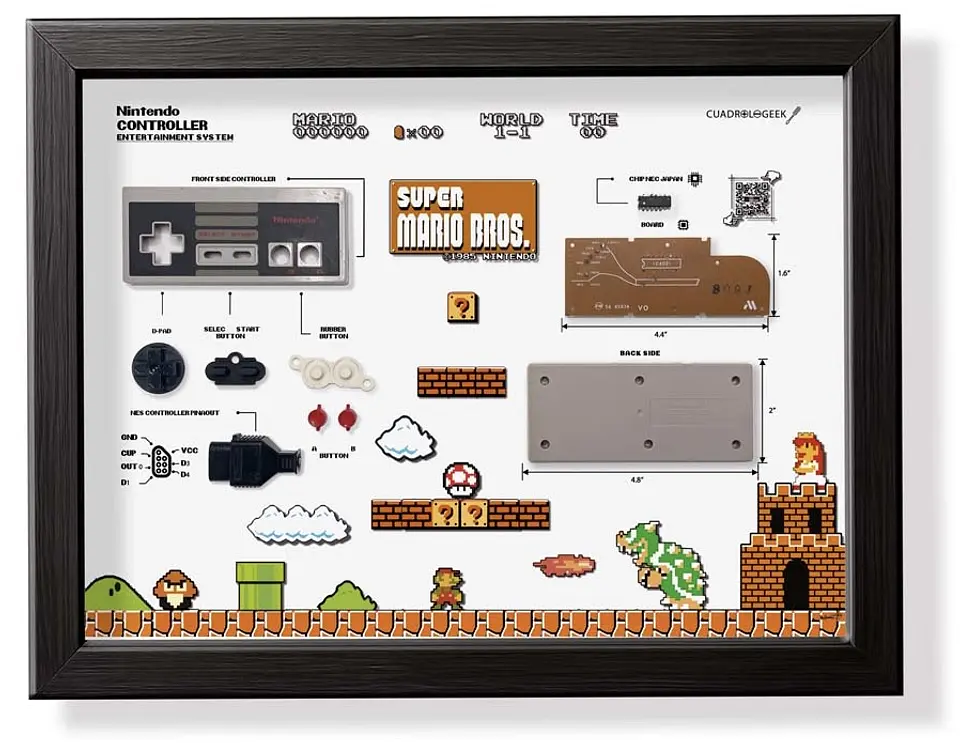 Formato Estándar Control Nintendo Version Super Mario Bros 1   1
