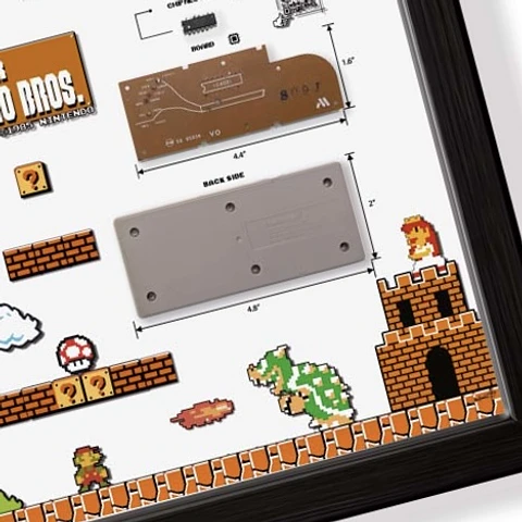 Formato Estándar Control Nintendo Version Super Mario Bros 1  