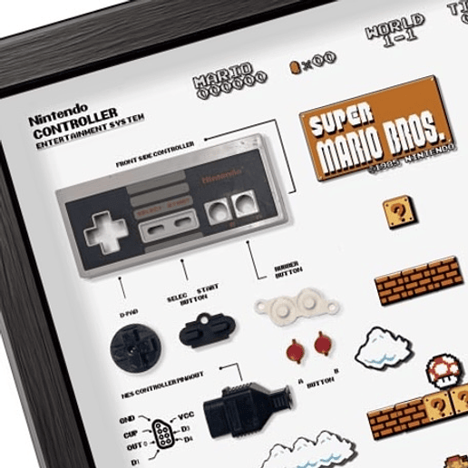 Formato Estándar Control Nintendo Version Super Mario Bros 1   4