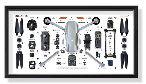Formato Medio Drone DJI AIR 3S
