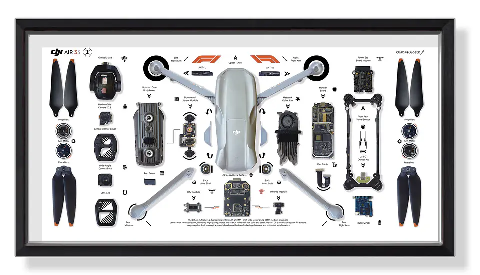 Formato Medio Drone DJI AIR 3S 1
