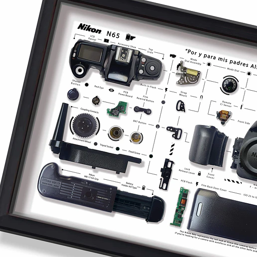 Formato Medio Cámara  Fotográfica Nikon N65 2