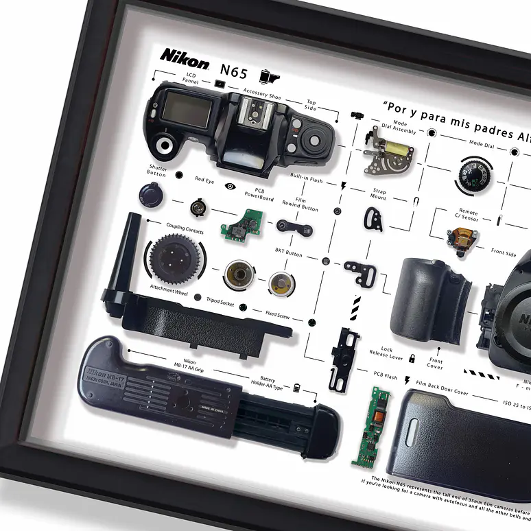 Formato Medio Cámara  Fotográfica Nikon N65 2