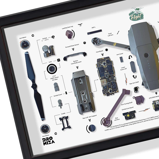 Gran Formato  Drone Dji Mavic pro 4