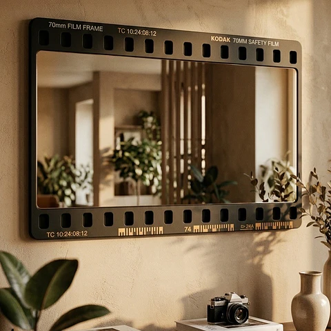 Cinema Frame Studio 70mm Film Frame Mirror