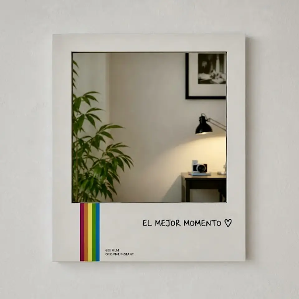 Marco Polaroid para Espejo o Foto | Cine Frame Studio 2