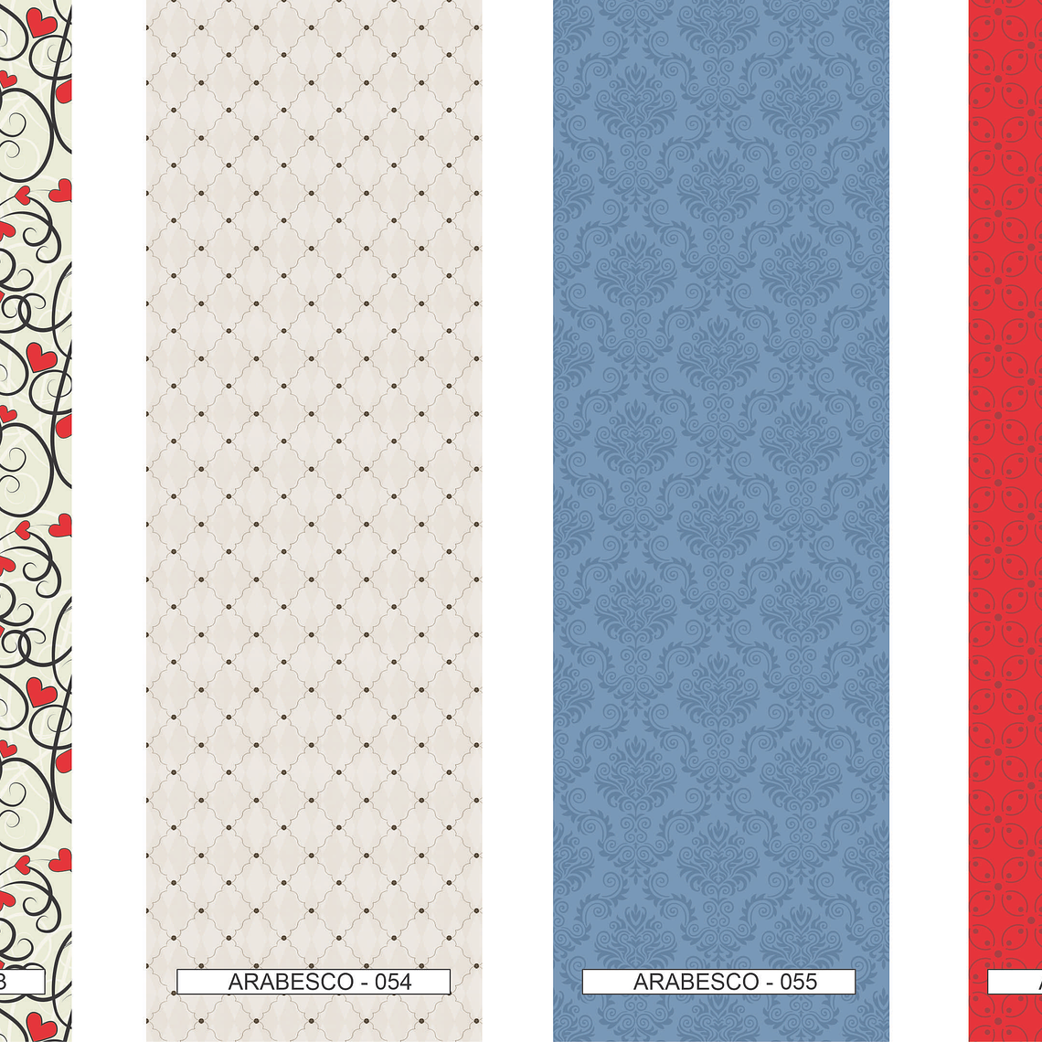 Arabescos 053 a 056 1