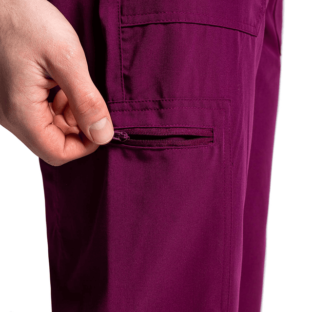 Pantalón Hombre Burdeo Comfort