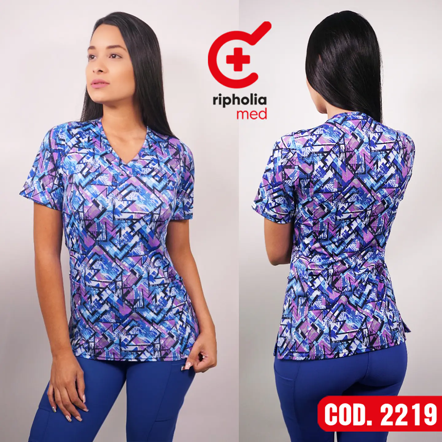 Scrub elasticado # 2219  1