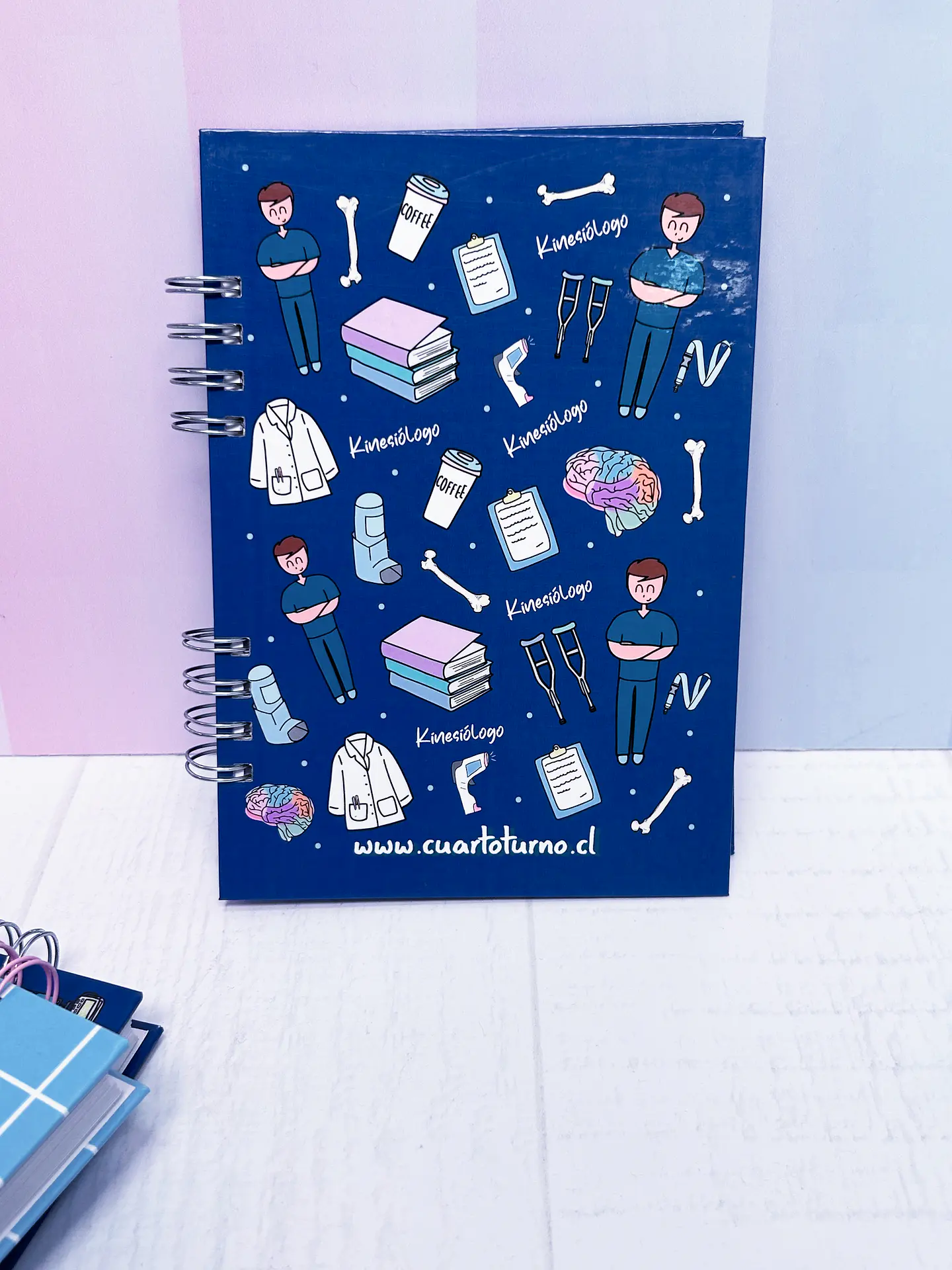Libreta Kinesiólogo, tamaño grande 1