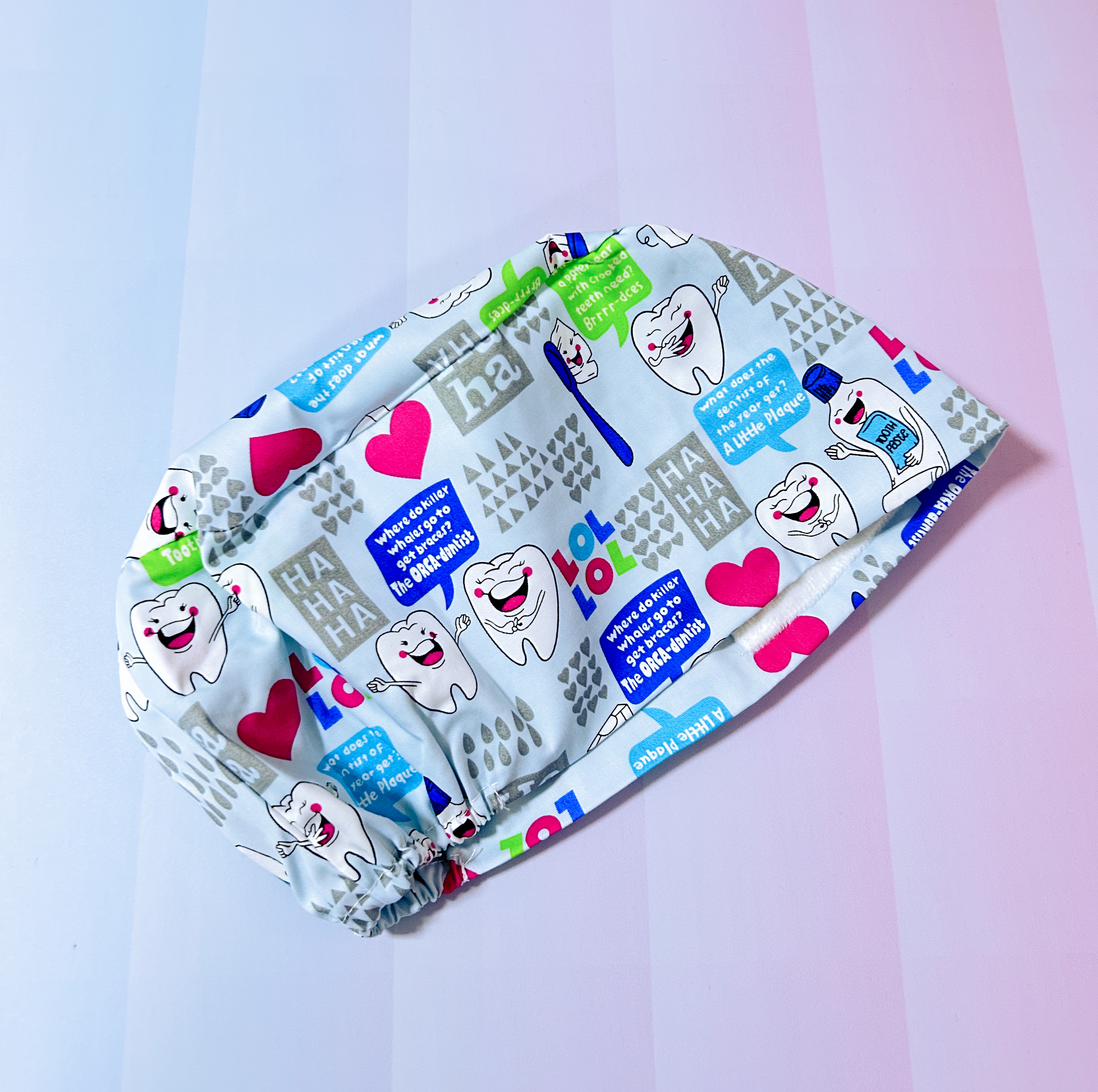 Gorro clínico dental con ajuste posterior