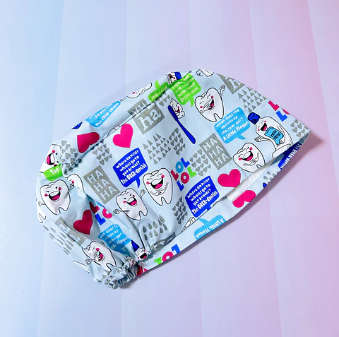 Gorro clínico dental con ajuste posterior