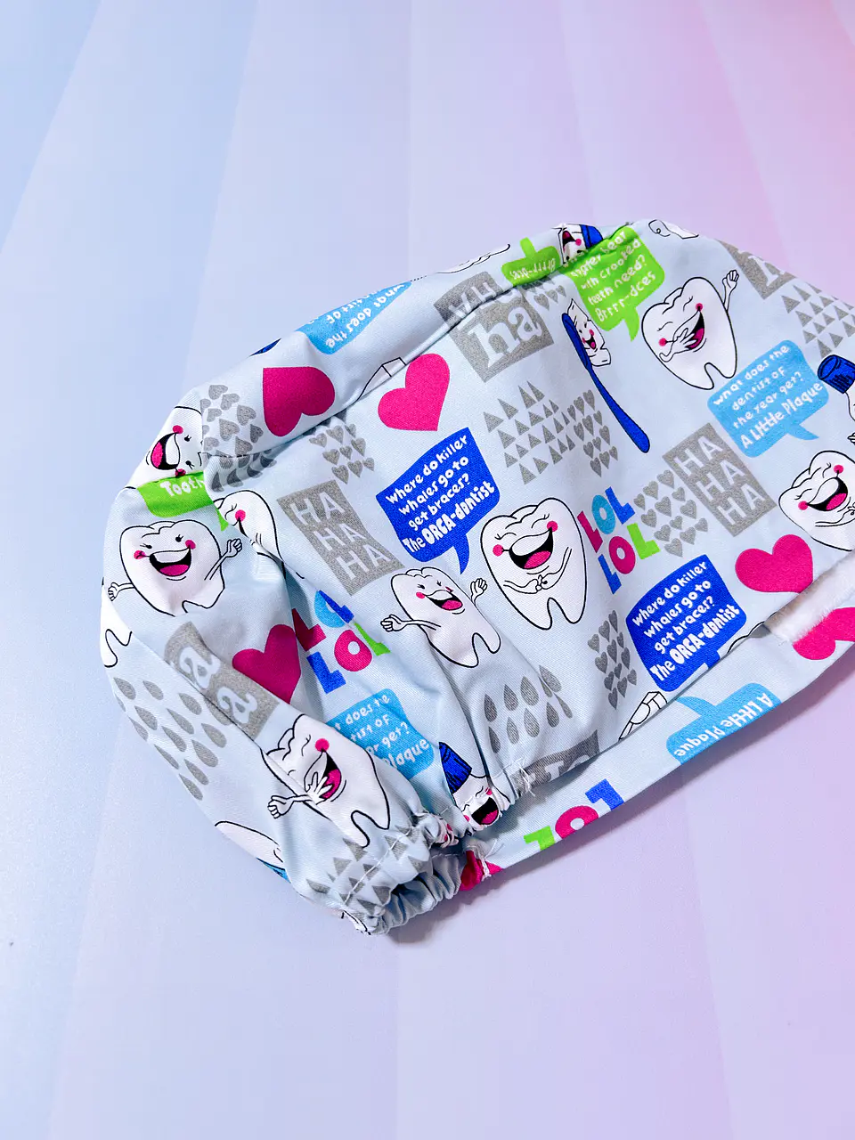Gorro clínico dental con ajuste posterior 2