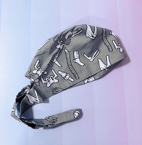 Gorro clínico huesos