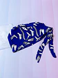 Gorro clínico huesos , fondo azul  - Miniatura 1