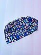 Gorro clínico gatitos fondo azul rey - Miniatura 4
