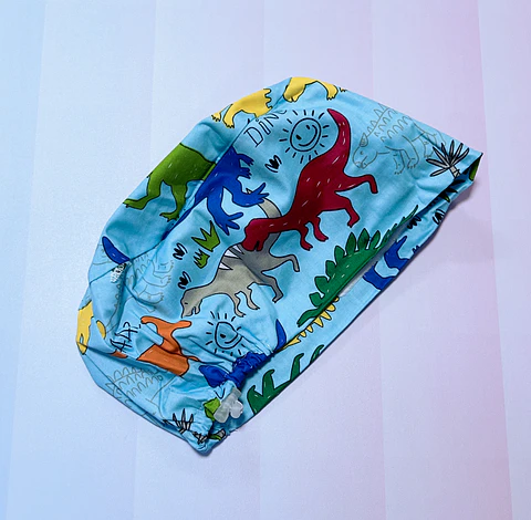 Gorro clínico dinosaurios 