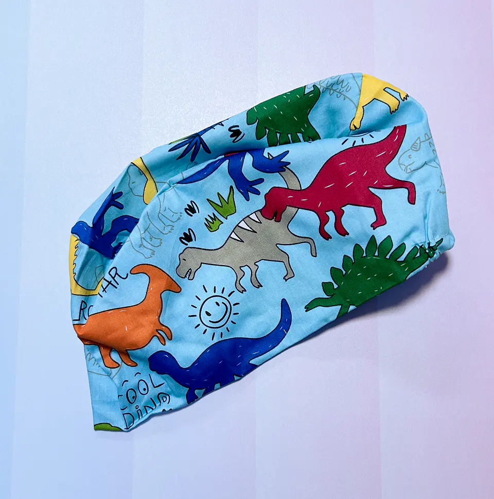 Gorro clínico dinosaurios  5