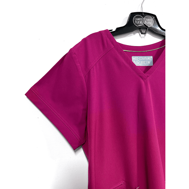 Scrub Med couture color guinda talla XL 