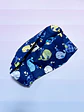 Gorro clínico ballenas fondo azul marino - Miniatura 3