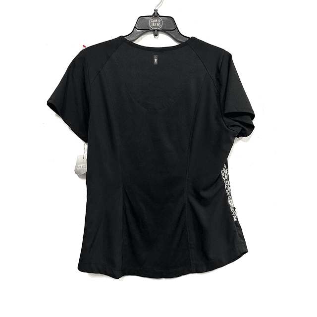 M - Scrub negro greys anatomy con detalles print/  NUEVO